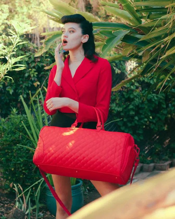 RED RIVIERA EMPEROR DUFFLE
