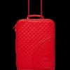 RED RIVIERA JETSETTER CARRY-ON LUGGAGE