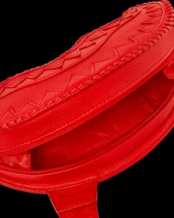 RED RIVIERA SHARKMOUTH CROSSBODY