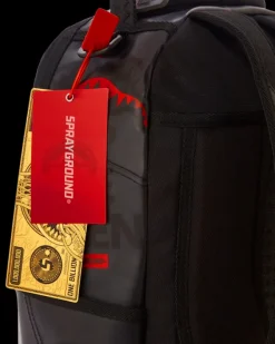 RIP ME OPEN BACKPACK (FROSTED TRANSPARENT)