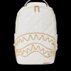 RIVIERA LE BLANC GOLD CHAIN SHARK BACKPACK (DLXV)