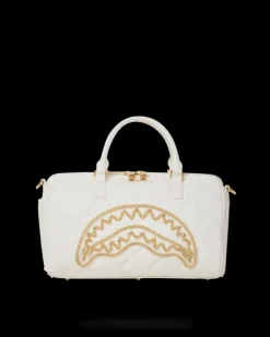 RIVIERA LE BLANC GOLD CHAIN SHARK MINI DUFFLE