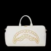RIVIERA LE BLANC GOLD CHAIN SHARK DUFFLE
