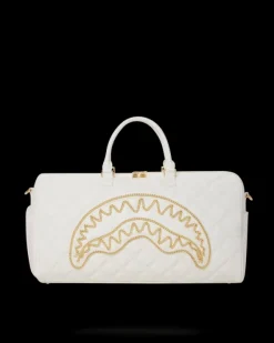 RIVIERA LE BLANC GOLD CHAIN SHARK DUFFLE