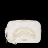 RIVIERA LE BLANC GOLD CHAIN SHARK TOILETRY BAG