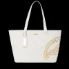 RIVIERA LE BLANC GOLD CHAIN SHARK TOTE