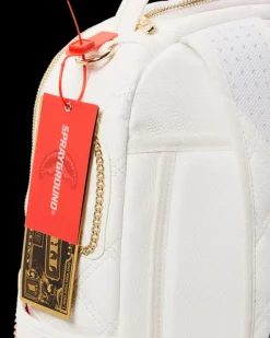 RIVIERA LE BLANC GOLD CHAIN SHARK BACKPACK (DLXV)