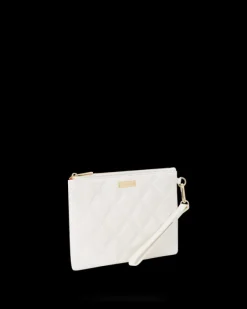 RIVIERA LE BLANC GOLD CHAIN SHARK CROSSOVER CLUTCH