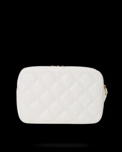 RIVIERA LE BLANC GOLD CHAIN SHARK TOILETRY BAG