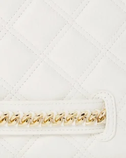 RIVIERA LE BLANC GOLD CHAIN SHARK CROSSOVER CLUTCH