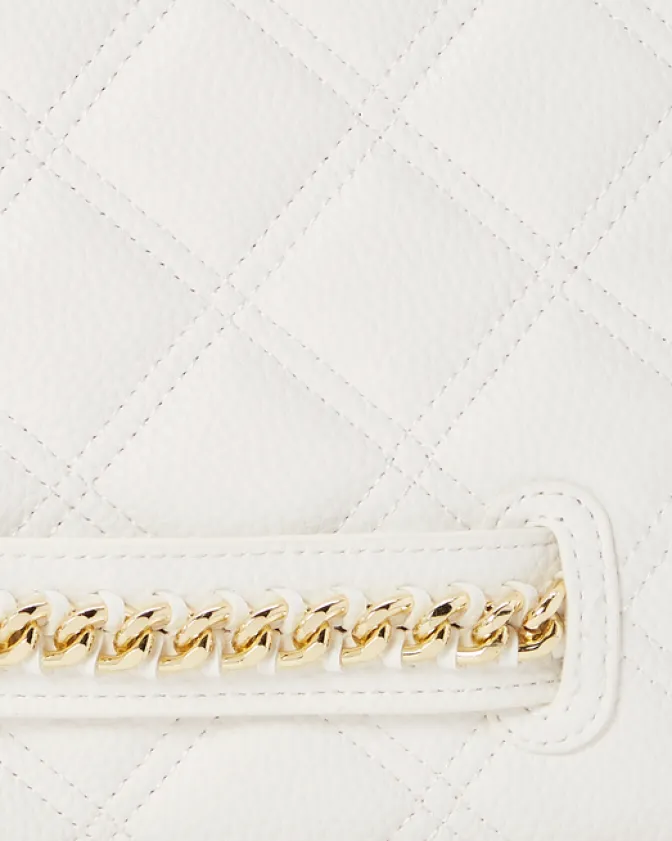 RIVIERA LE BLANC GOLD CHAIN SHARK CROSSOVER CLUTCH