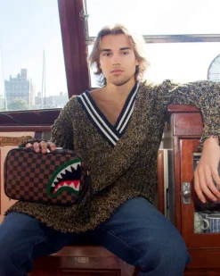 ROMEO AIR ITALIA SHARK TOILETRY BAG
