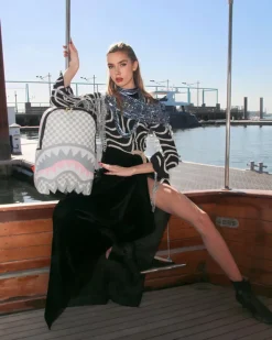 ROSE ALL DAY LA PALAIS SHARK BITE BACKPACK