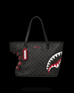 SHARK BITE SHARKS IN PARIS GRAY TOTE