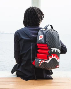 SHARK BITE SHARKS IN PARIS GRAY BACKPACK (DLXV)