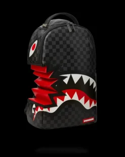 SHARK BITE SHARKS IN PARIS GRAY BACKPACK (DLXV)