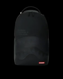 SHARK CENTRAL (BLK ON BLK) BACKPACK (DLXV)