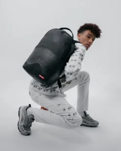 SHARK CENTRAL (BLK ON BLK) BACKPACK (DLXV)