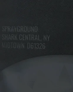 SHARK CENTRAL (BLK ON BLK) BACKPACK (DLXV)