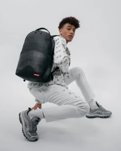 SHARK CENTRAL (BLK ON BLK) BACKPACK (DLXV)