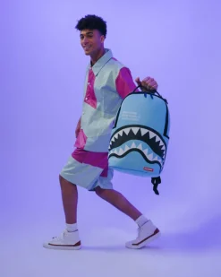 SHARK CENTRAL (BLUE) BACKPACK (DLXV)