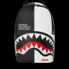 SHARK CENTRAL SPLIT BACKPACK BLK/WHT (DLXV)
