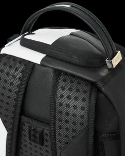 SHARK CENTRAL SPLIT BACKPACK BLK/WHT (DLXV)