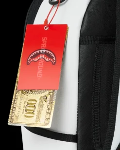 SHARK CENTRAL SPLIT BACKPACK BLK/WHT (DLXV)