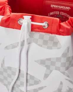 SHARK CHECK (WHITE) HILLS BACKPACK