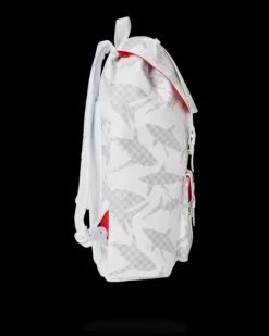 SHARK CHECK (WHITE) HILLS BACKPACK