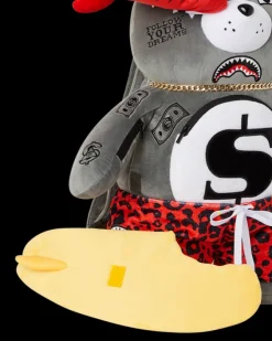 SHARK FRIENDS MONEYBEAR TEDDYBEAR BACKPACK