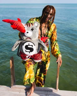 SHARK FRIENDS MONEYBEAR TEDDYBEAR BACKPACK