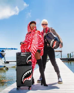 SHARKFINITY STEALTH PILOT SHARKNAUTICS HARDSHELL CARRY-ON LUGGAGE