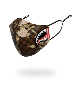 SHARKFLOWER VEGAN LEATHER FACE MASK