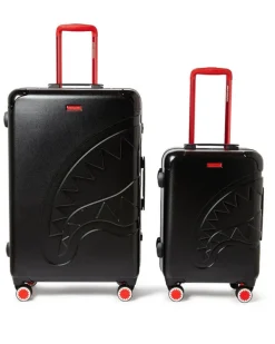 SHARKITECTURE MOLDED 2 PC LUGGAGE SET