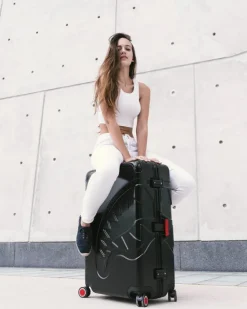 SHARKITECTURE MOLDED 29u201d FULL-SIZE LUGGAGE