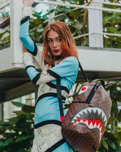 SHARKS AND SKULLS BACKPACK (DLXV)