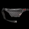SHARKS IN PARIS (BLACK CHECKERED EDITION) CROSSBODY