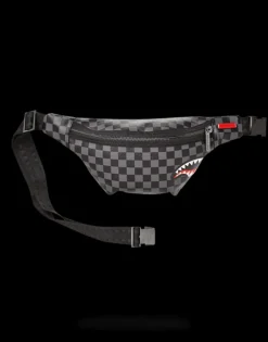 SHARKS IN PARIS (BLACK CHECKERED EDITION) CROSSBODY
