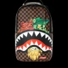 SHARKS IN PARIS CHARACTERS SNEAKIN BACKPACK (DLXV)