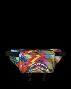 SHARKS IN PARIS CITY STREAKS CARGO CROSSBODY