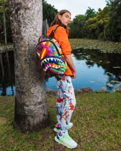 SHARKS IN PARIS CITY STREAKS BACKPACK (DLXV)