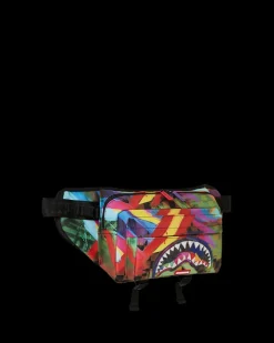 SHARKS IN PARIS CITY STREAKS CARGO CROSSBODY