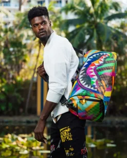 SHARKS IN PARIS CITY STREAKS DUFFLE