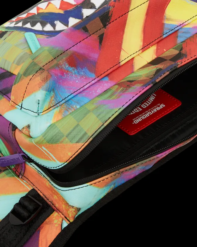 SHARKS IN PARIS CITY STREAKS CARGO CROSSBODY