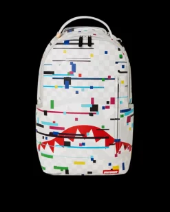 SHARKS IN PARIS GLITCH RIDER BACKPACK (DLXV)