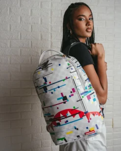 SHARKS IN PARIS GLITCH RIDER BACKPACK (DLXV)