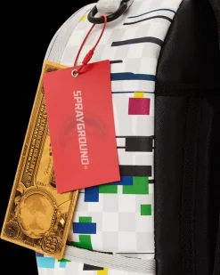SHARKS IN PARIS GLITCH RIDER BACKPACK (DLXV)