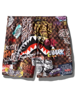 SHARKS IN PARIS JETSKI SWIM TRUNKS