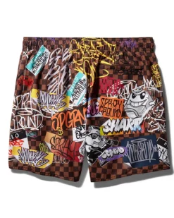 SHARKS IN PARIS JETSKI SWIM TRUNKS